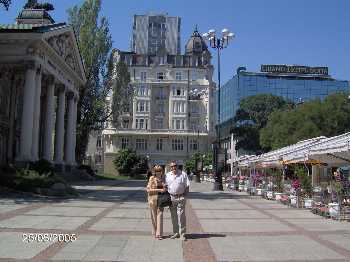 Sofia. Teatro Nacional y Hotel Sofia